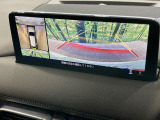 【360&deg;ビューモニター】専用のカメラにより、上から見下ろしたような視点で360度クルマの周囲を確認することができます☆死角部分も確認しやすく、狭い場所での切り返しや駐車もスムーズに行えます。