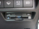 ETC車載器付きです。高速道路の料金所もスムーズに通過できます。