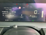 燃費情報などを知らせるインジケーター付き