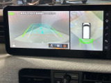 【アラウンドビューモニター】車を上から見下ろしているかのような映像で周囲の状況がひと目で確認、狭い駐車場に駐車するときも安心です♪♪障害物などがあると警告音がなりますので安心して駐車が出来ます★