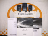 スマートキー&エンジンスターター付。取扱説明書とメンテナンスノートもあります☆品質評価シート付いてます!トヨタ認定中古車ライト!!