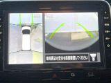 【アラウンドビューモニター】専用のカメラにより、上から見下ろしたような視点で360度クルマの周囲を確認することができます☆縦列駐車や幅寄せ時に活躍してくれます♪