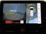 パノラミックビューモニター付きです。全方向の確認ができて安心です。