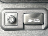 【1500Wアクセサリーコンセント】消費電力1500Wまでの家電が使えます。キャンプやスポーツ・アウトドアでのアクティビティはもちろん、災害・停電の際に大活躍♪