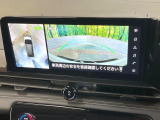 【アラウンドビューモニター】専用のカメラにより、上から見下ろしたような視点で360度クルマの周囲を確認することができます☆縦列駐車や幅寄せ時に活躍してくれます♪
