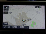 ナビゲーション付き。タッチパネル式で使いやすく、お出かけもラクラクです。