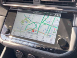 9インチワイド画面のNISSAN CONNECTナビ。大画面でとても見やすい!