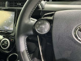 ステアリングスイッチ装備!運転しながら手元でオーディオの操作などができます。