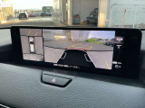 駐車時に安心な360&deg;ビューモニターが装備されています!