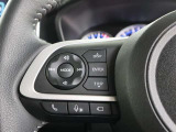 ステアリングスイッチで簡単にオーディオの操作が可能です