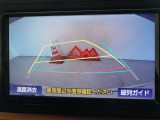 バックガイドモニターを装備しています、車庫入れもラクラクです。