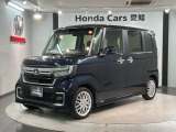 全国納車可 第三者機関証明書付 H SENSING 最長5年保証 ワンオ-ナ- ナビVXU-217NBi TV Rカメラ CD録音 BTオ-ディオ DVD装備のN-BOXカスタム Lターボ入庫!