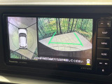 【パノラマモニター】専用のカメラにより、上から見下ろしたような視点で360度クルマの周囲を確認することができます☆死角部分も確認しやすく、狭い場所での切り返しや駐車もスムーズに行えます。