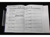 前ユーザー様の記録簿もついておりますので整備歴もご確認いただけます