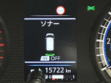 障害物を感知し知らせてくれるので安心です♪