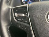 ステアリングスイッチ装備!運転しながら手元でオーディオの操作などができます。