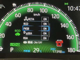視認性の良いメ-タ-を採用しており、快適なドライブをサポ-トします♪