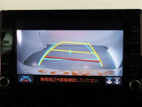 バックガイドモニターで、後方を確認しながら安心して駐車することができます。運転初心者も熟練者も必須の機能ですよ!