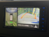 【アラウンドビューモニター】専用のカメラにより、上から見下ろしたような視点で360度クルマの周囲を確認することができます☆縦列駐車や幅寄せ時に活躍してくれます♪