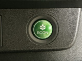 ★ECONスイッチ★ エコドライブを加速しよう!スイッチをONにすると、運転の仕方によるロスを抑え込み燃費をよくするようクルマが頑張ります(*^ー^*)燃費向上にチャレンジ♪