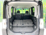 普段のお買い物や通勤、送迎等に十分な荷室スペースを確保しております。セカンドシートを倒すと、大きな荷物の積載も可能です♪