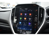 車両やエアコンの設定、SUBARU STARLINK、ラジオやテレビなどさまざまな機能を内蔵している11.6インチセンターインフォメーションディスプレイ&インフォテインメントシステム