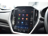 ナビを始め、車両やエアコンの設定、SUBARU STARLINK、ラジオやテレビなどさまざまな機能を内蔵している11.6インチセンターインフォメーションディスプレイ&インフォテインメントシステム