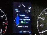 メーター内インフォメーション