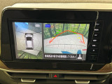 【アラウンドビューモニター】専用のカメラにより、上から見下ろしたような視点で360度クルマの周囲を確認することができます☆死角部分も確認しやすく、狭い場所での切り返しや駐車もスムーズに行えます。