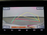 バックモニターで、後方を確認しながら安心して駐車することができます。運転初心者も熟練者も必須の機能ですよ!