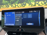 【12.3インチディスプレイオーディオ】スマートフォンと連携が可能な大画面ディスプレイオーディオです。スマートフォンのナビ機能を使用したり、Bluetooth接続で音楽もお楽しみいただけます!