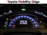 昼間でもくっきり見やすい、高質感メーターです。