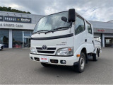 トヨタ トヨエース ダブルキャブロングシングルジャストロー垂直式パワーゲート付 0.75t積載 オートマ車 4WD/パワステ パワーウィンド エアコン 荷台床板