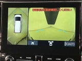 安全機能のバックモニター&全周囲モニターも装備です。