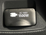 【1500Wアクセサリーコンセント】消費電力1500Wまでの家電が使えます。キャンプやスポーツ・アウトドアでのアクティビティはもちろん、災害・停電の際に大活躍♪