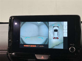 メーカーオプションの全周囲カメラ付き!狭い場所での駐車や車周辺を確認することが出来るので安心して駐車することができます★なんともう一つ・・・