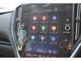 ナビを始め、車両やエアコンの設定、SUBARU STARLINK、ラジオやテレビなどさまざまな機能を内蔵している11.6インチセンターインフォメーションディスプレイ&インフォテインメントシステム
