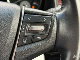 【ステアリングスイッチ】運転中、前方から目線をそらすことなく、オーディオ等の操作が可能な便利機能!安心&快適なドライブを演出してくれます♪