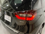 視認性がいいテールランプ。後続車にも存在をアピール。