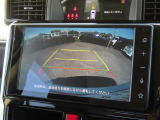 車庫入れもお任せのバックカメラ付き!