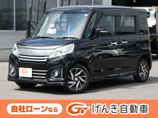 スペーシアカスタムXS ターボ デュアルカメラブレーキサポート 4WD