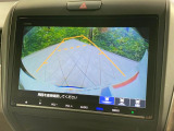 【バックカメラ】駐車時に後方がリアルタイム映像で確認できます。大型商業施設や立体駐車場での駐車時や、夜間のバック時に大活躍!運転スキルに関わらず、今や必須となった装備のひとつです!