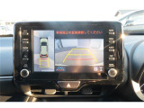 全周囲モニター付で、車庫入れも駐車もラクラクです。