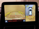 パノラミックビューモニターを装備。クルマを真上から見るように周囲を確認できます。機能の詳細はスタッフまでお問い合わせください。