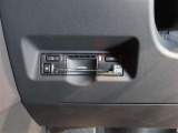 ETC車載器付きです。高速道路の料金所もスムーズに通過できます。