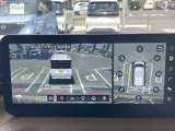 アラウンドビューモニター付です。上から丸見え、車庫入れも安心!