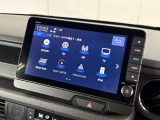 ホンダ純正ナビ付き!ラジオ、テレビ、CD、DVD、豊富な機能が充実しています。