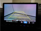 バックカメラ搭載です!車庫入れが苦手な人はもちろん、車両感覚に自信がある人にもお勧めです!見えない箇所が見えるようになるので、低い障害物や隠れてしまっている子供の存在等にも気付く事が出来ます。