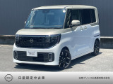 当店のルークスをご覧いただきありがとうございます☆ホワイトパール/フローズンバニラのプレミアムツートーンカラー♪NissanConnectインフォテインメントシステム装備の当社元試乗車が入りました!
