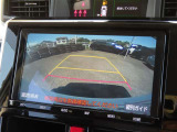車庫入れもお任せのバックカメラ付き!